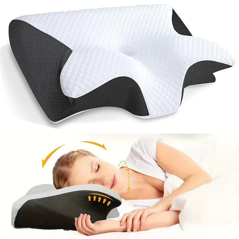 Almohada Cervical Ergonómica - Sueño Profundo